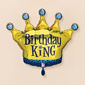 XXL Ballon-König Krone