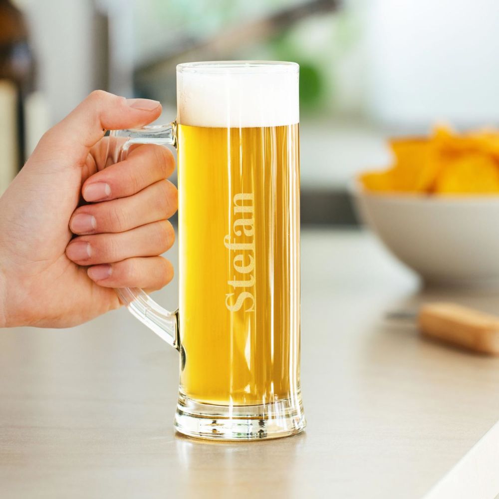 Personalisierbares Bierglas mit Name