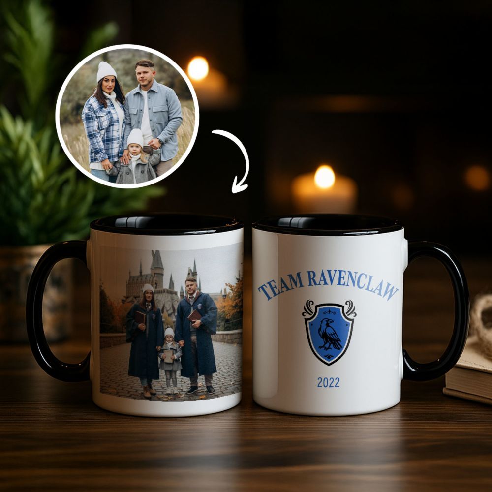 Personalisierbare Tasse mit individuellem Zauberdesign 