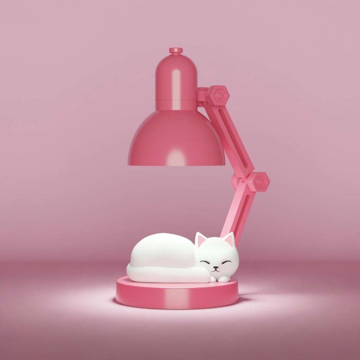 Mini Katzenlampe