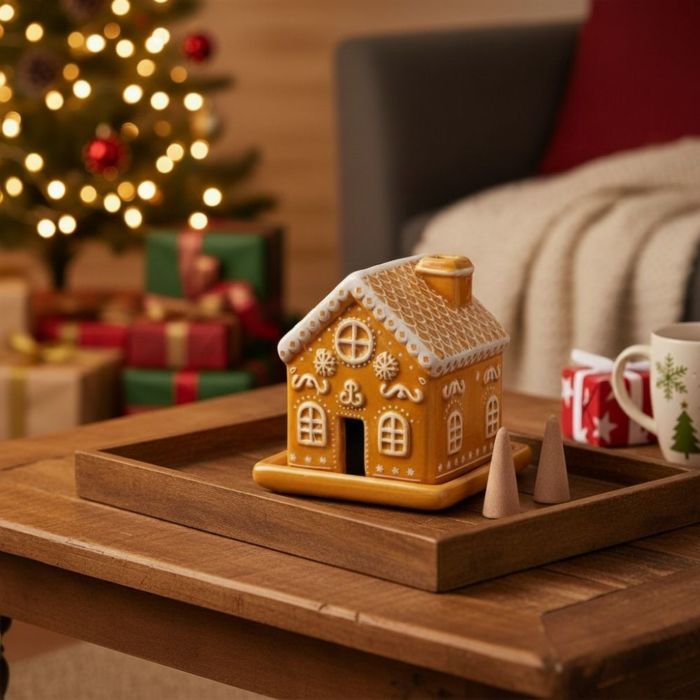 Lebkuchen Räucherhäuschen