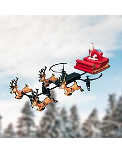 Flying Santa Drohne