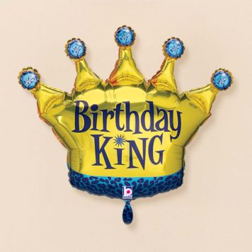 XXL Ballon-König Krone